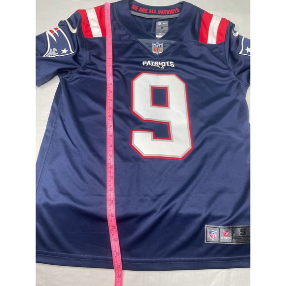 Nike NFL New England Patriots Matthew Judon 9 Jersey Navy Blue Mens Small S - Picture 10 of 12